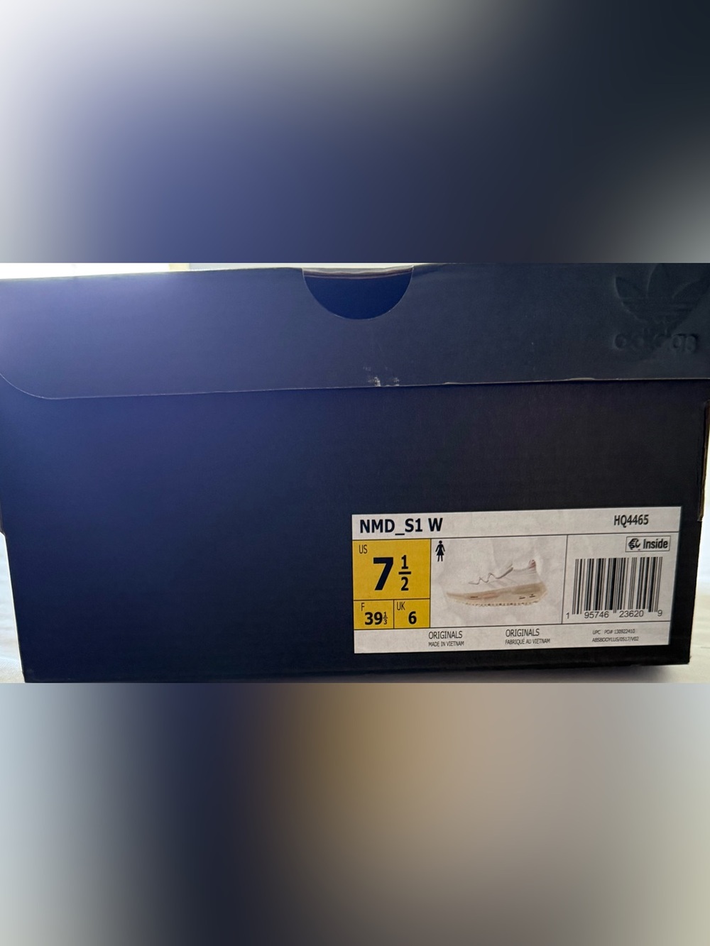 adidas NMD_S1 W White Sneakers (Box Label)